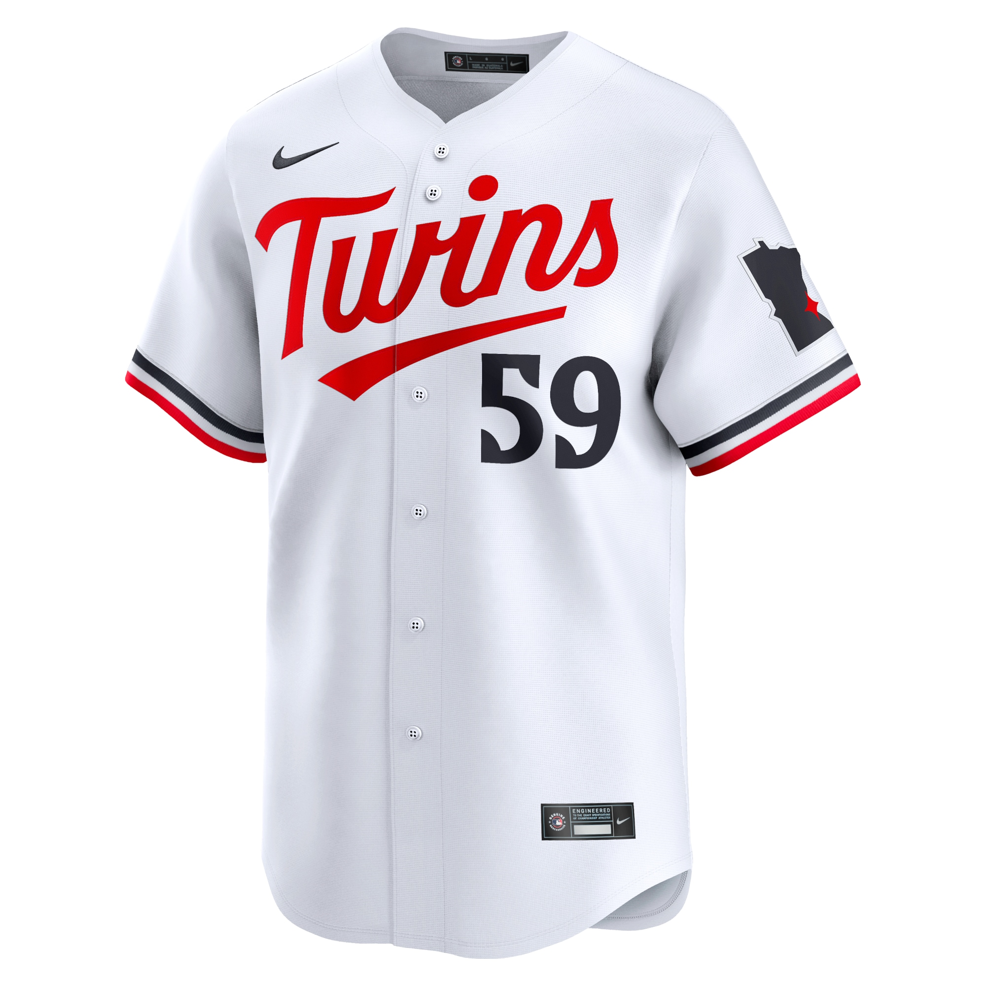 Minnesota Twins Jerseys Shop - mens minnesota twins jhoan duran nike white home limited player jersey Collection | Twins Fan Essentials